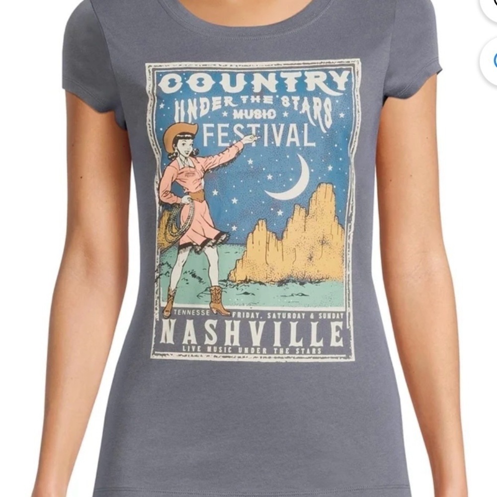 Wound Up Charcoal Graphic Tee